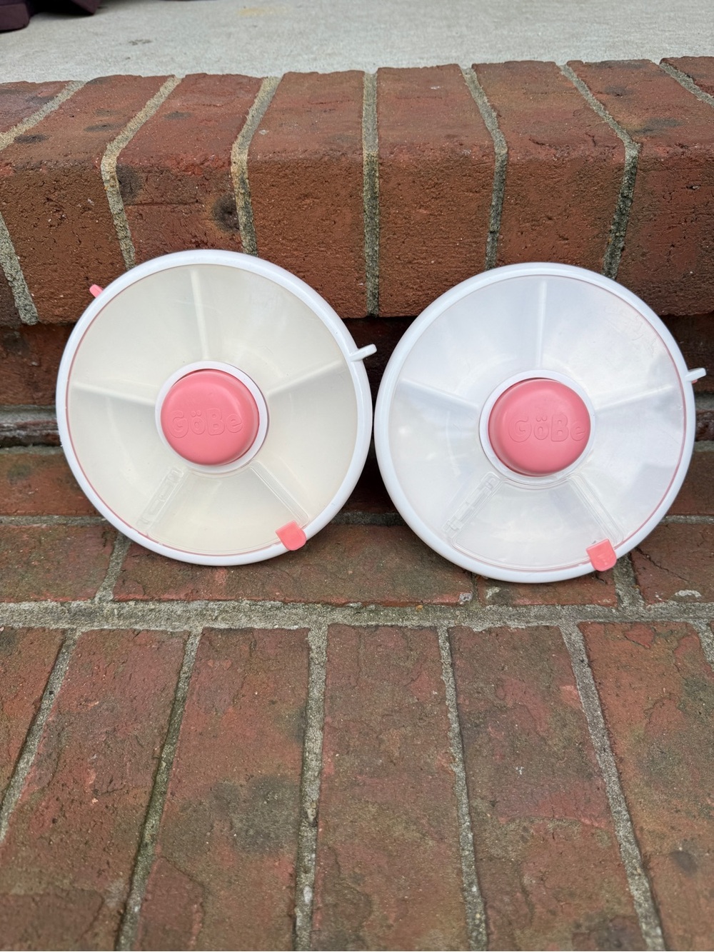 GoBe Kids Small Snack Pink Spinner Flip Bundle Of Two